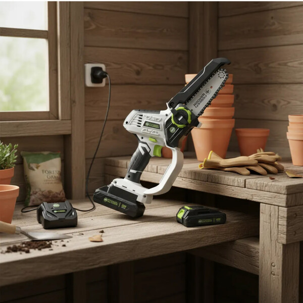 Motosierra De Mano A Bateria Forest & Garden 20v Em 905/20c1 MOTOSIERRA ELECTRICA MANO FOREST EM905C1