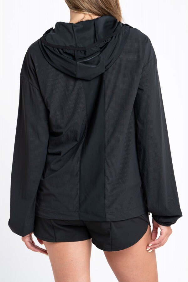 Campera Fitness Negro