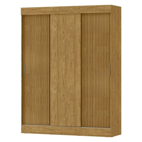 Combo de Dormitorio Ropero Sirius 3 Puertas Corredizas y Cómoda Carla - Marrocos Ripado Combo de Dormitorio Ropero Sirius 3 Puertas Corredizas y Cómoda Carla - Marrocos Ripado
