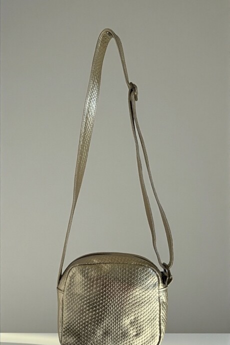 Bandolera VIKA Dorada Línea Ottenta Con Arte Bandolera VIKA Dorada Línea Ottenta Con Arte