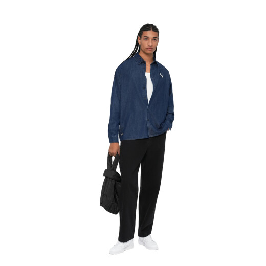 Camisa Rivvia Vv Denim - Azul Camisa Rivvia Vv Denim - Azul