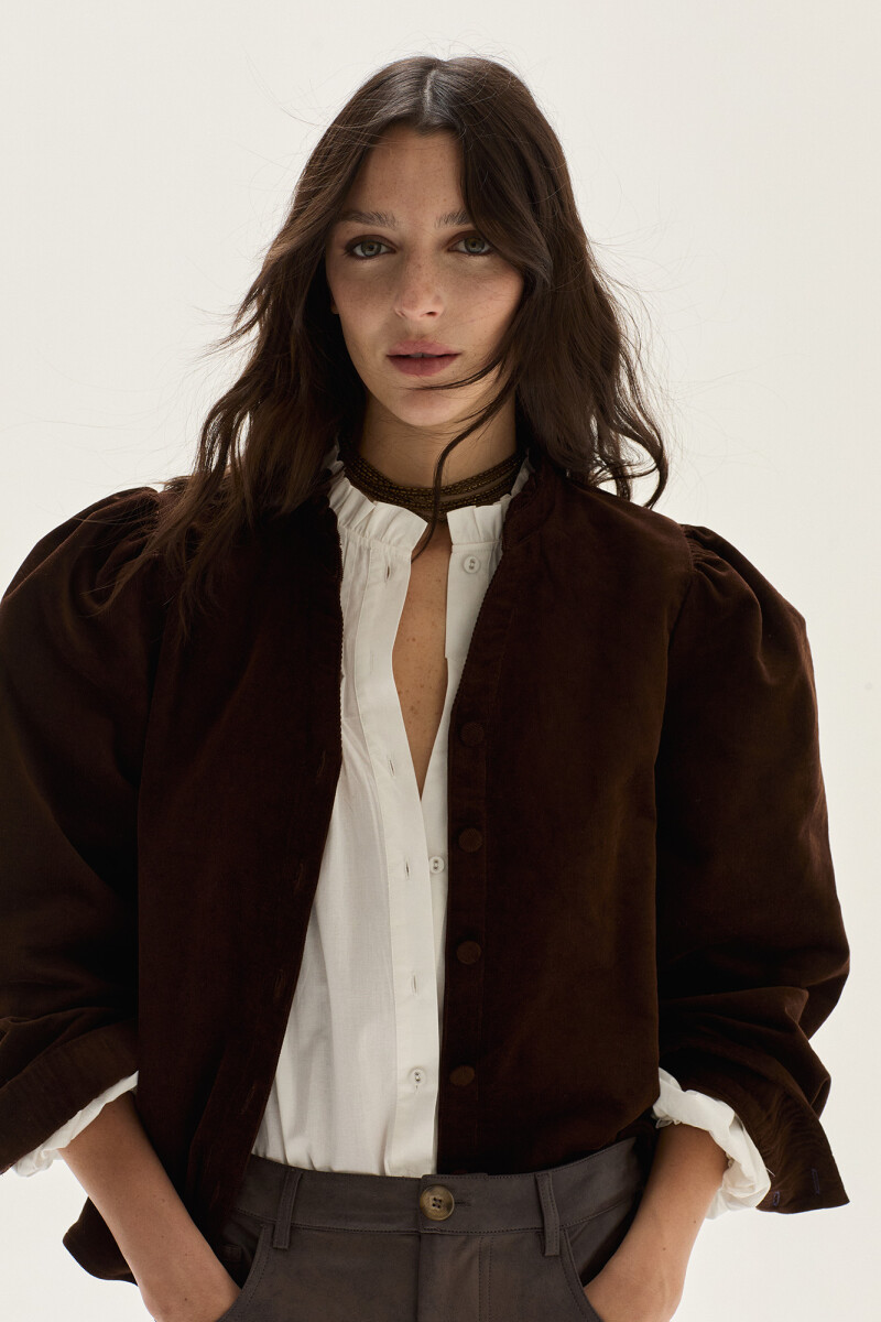 Camisa Tavi Chocolate