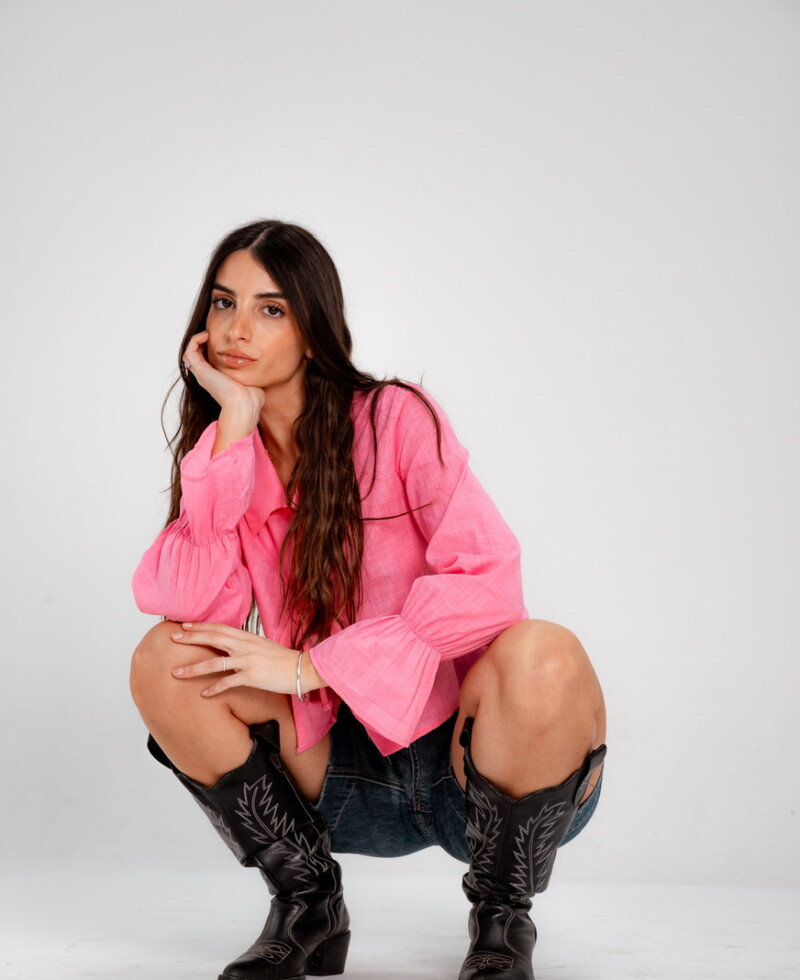 Camisa Julieta fucsia