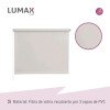 Cortina Roller Blackout Lumax 60 X 160 Cm Colores Gris