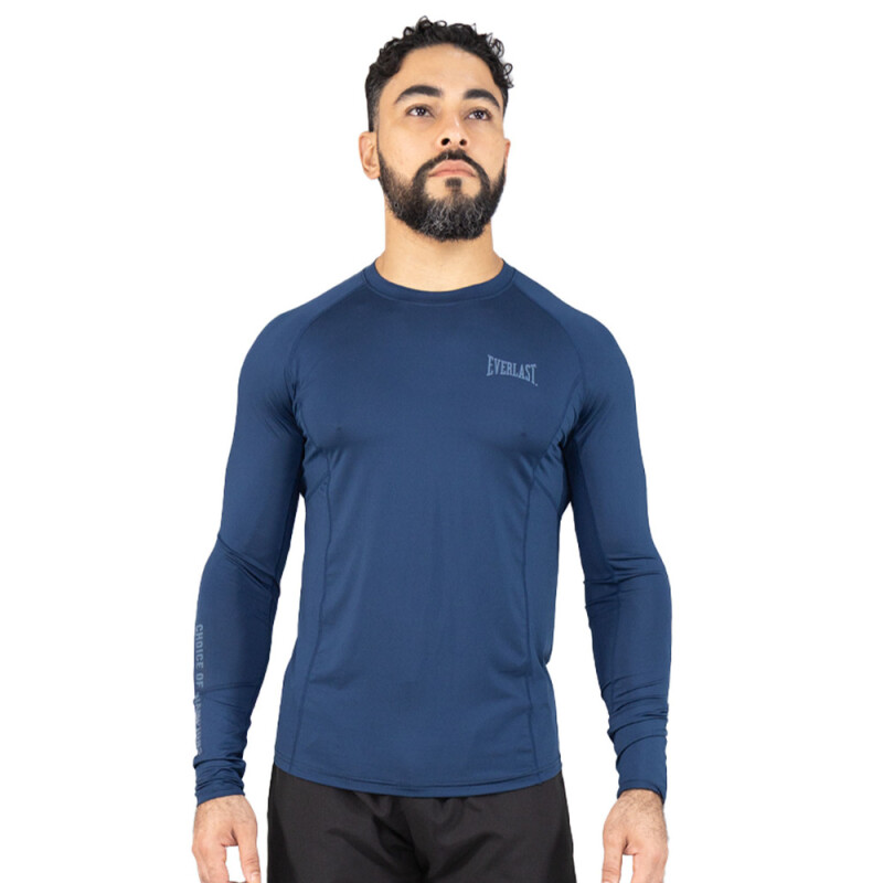 L/S MEN POLY/SPX EVERLAST RAFT II NA M6 AZUL NAVY