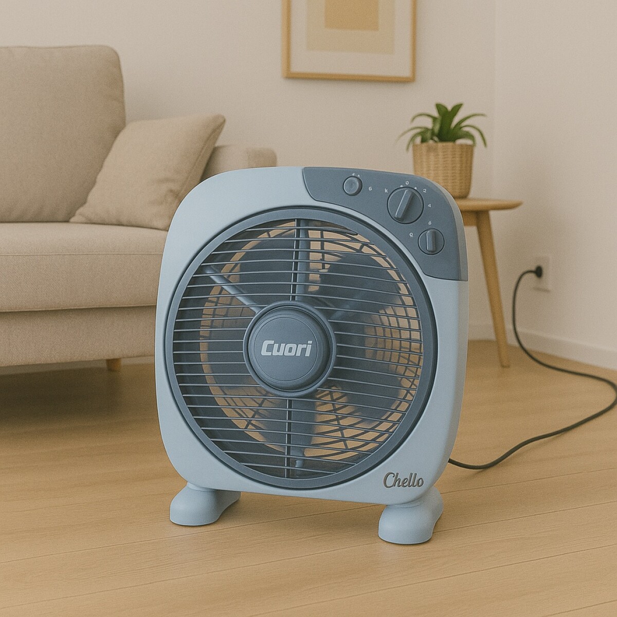 VENTILADOR TURBO 50W CUORI CHELLO CUO-6011 