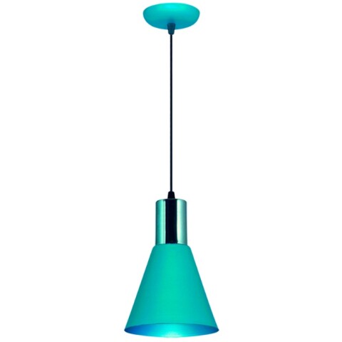 COLGANTE 1 LUZ ''OSTENDE'' E27 VERDE PASTEL COLGANTE 1 LUZ ''OSTENDE'' E27 VERDE PASTEL