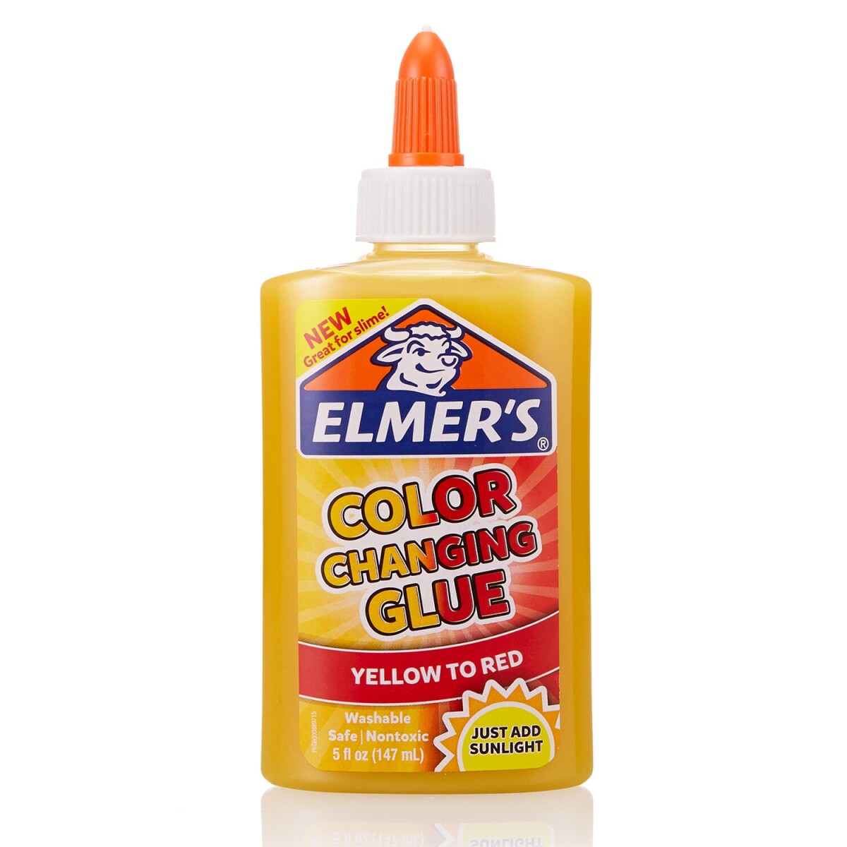 Cascola ElmerÂ´s Slime cambia de color - Amarillo 