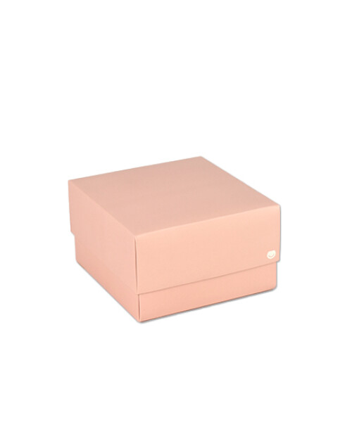 Caja laminada 06 - 15x16x9 cm NUDE