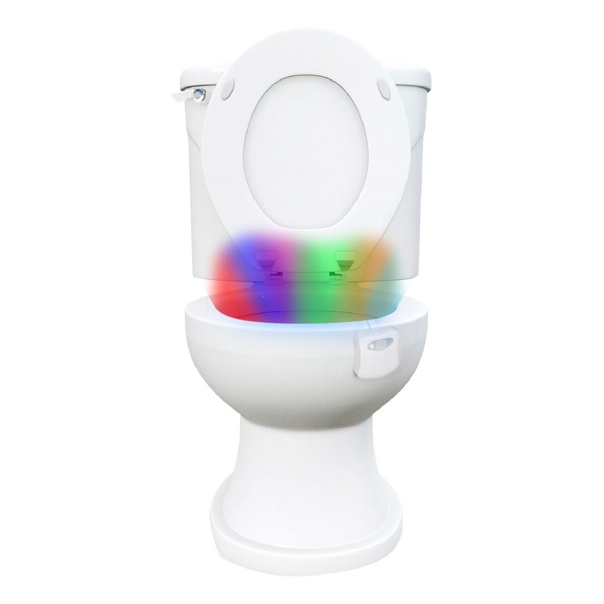 Luz Led Rgb Nocturna Multicolor Sensor Inodoro Water Baño 