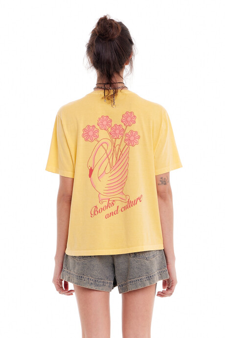 T-shirt Swan Amarillo