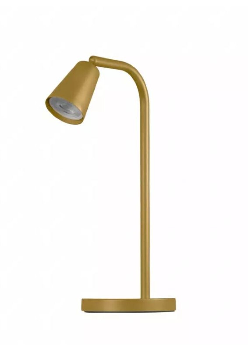 VELADOR DE MESA ARTIC ALUMINIO 1XGU10 MR16 DORADO 