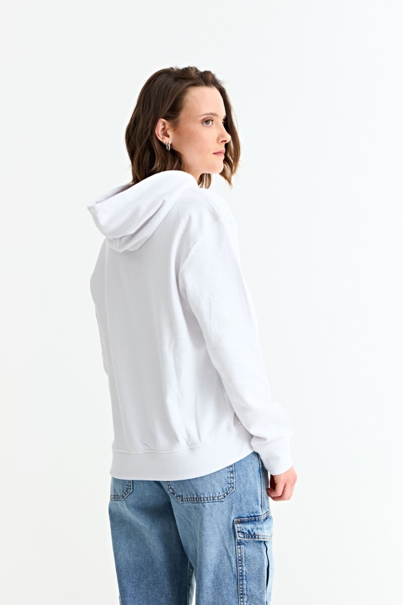 Canguro liso básico BLANCO