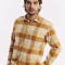 Camisa franela tostado