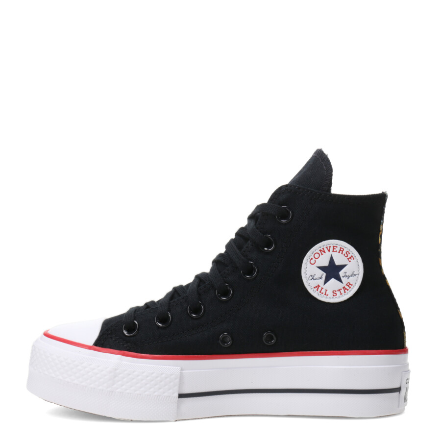 Championes Converse Champion Ctas Lift Hi Femenino Negro - Blanco