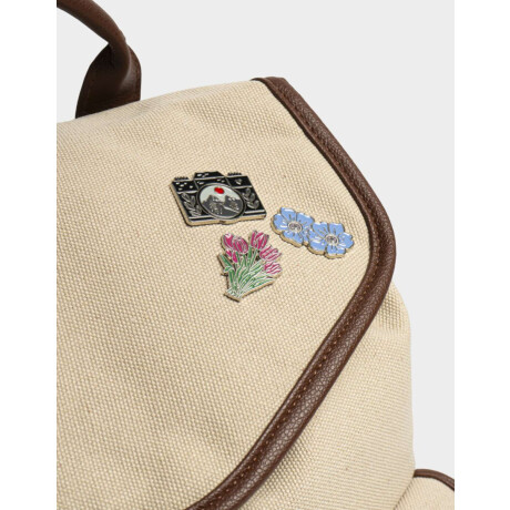 Mochilas Urbanas Marron Beige