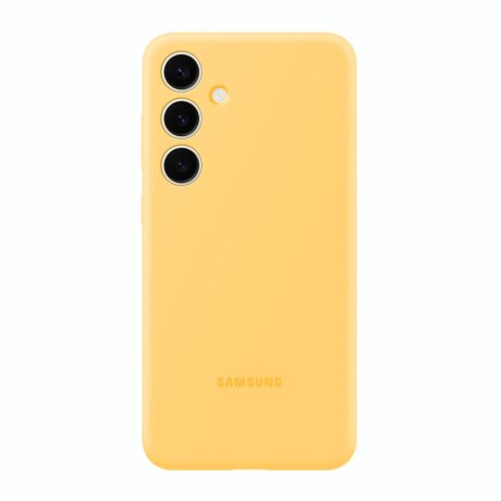 Case SAMSUNG Galaxy S24 Plus Silicone Original - Yellow Case SAMSUNG Galaxy S24 Plus Silicone Original - Yellow