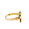 Anillo Cruz Egipcia-Oro bajo-Sin Piedra-AN8194 sinpiedra