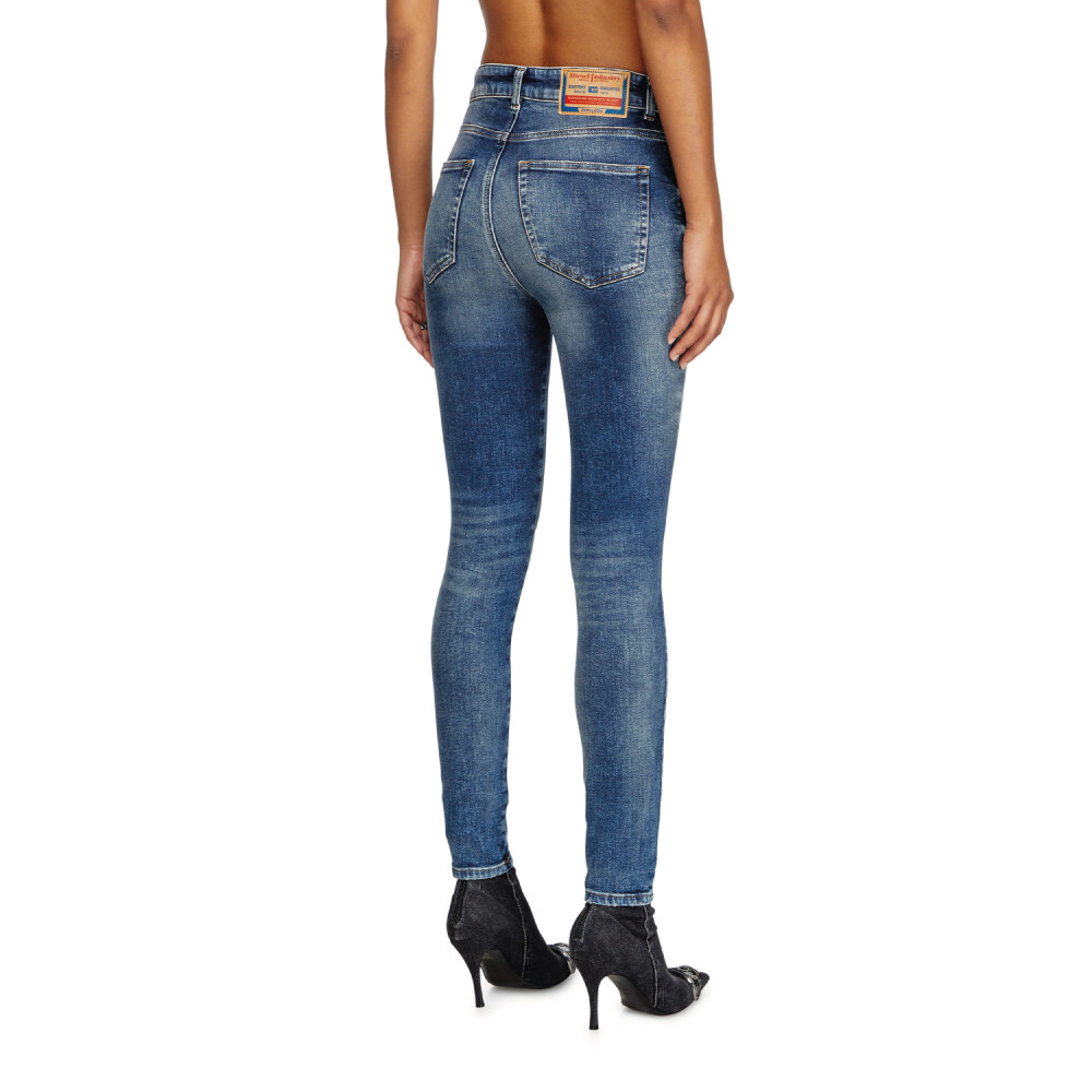 Jean Para Mujer 1984 Slandy-High Azul Marino