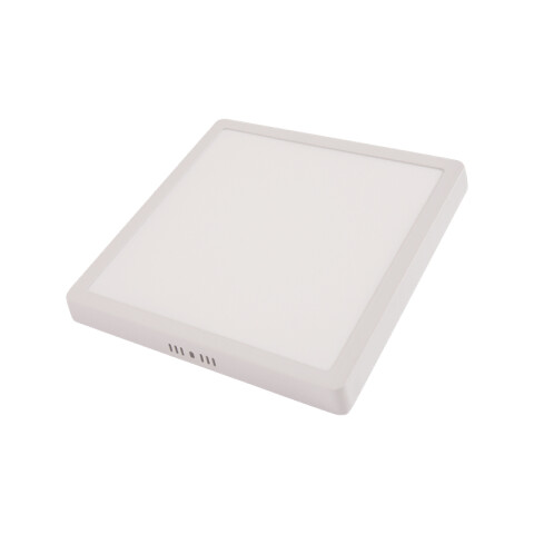 Plafón cuadrado LED 12W 840Lm luz cálida 160x160mm TE3216