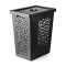 Cesto organizador ropa 55L NEGRO