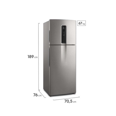 Heladera Electrolux No Frost 508 Lts Inoxidable