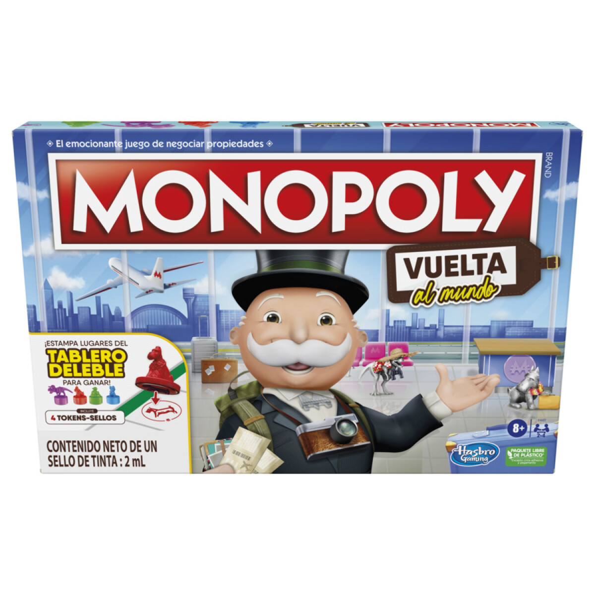 Juego de Mesa Monopoly Vuelta al Mundo - 001 