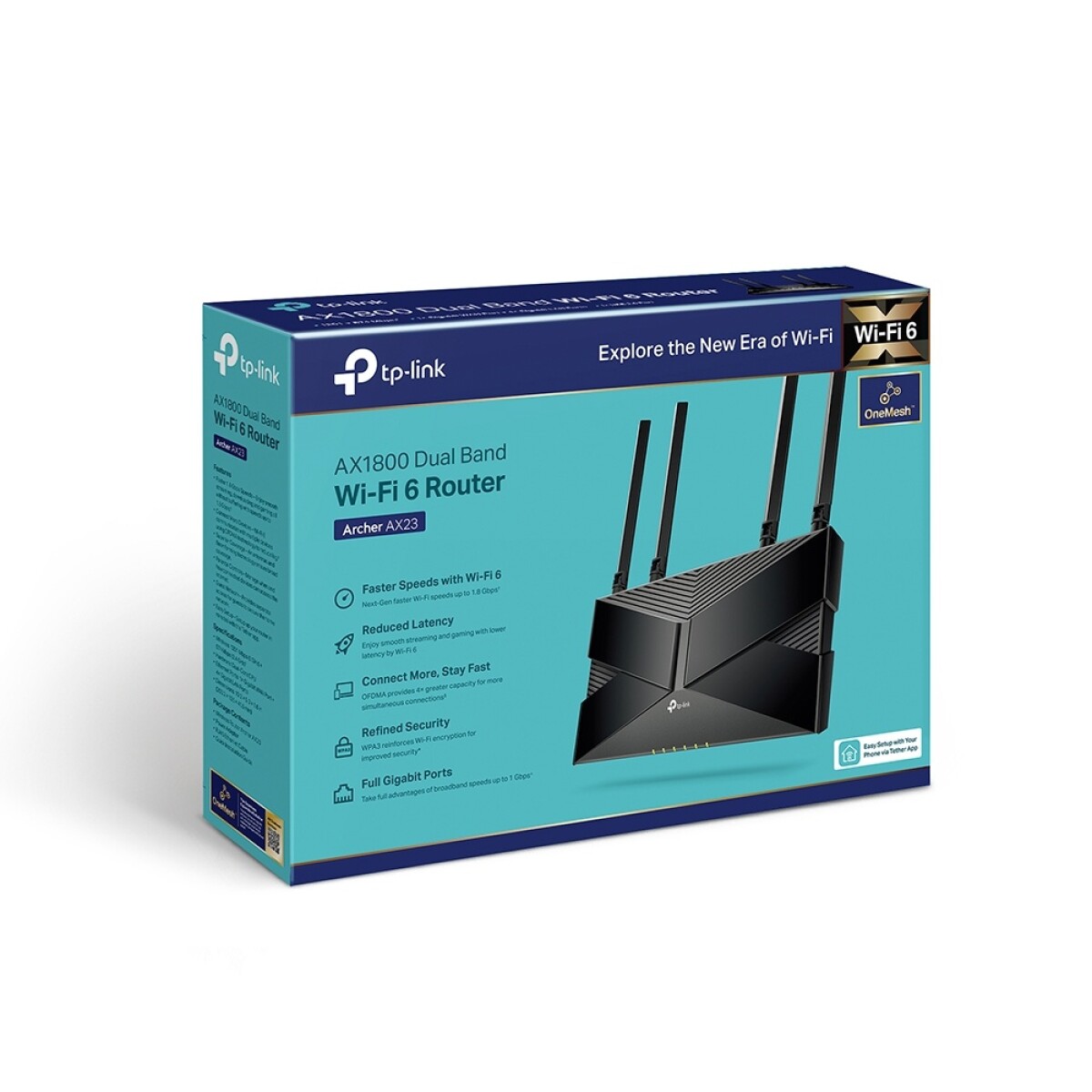 Router Tp-link Archer AX23 Dual Band AX1800 Gigabit Wi-fi 6 - 001 
