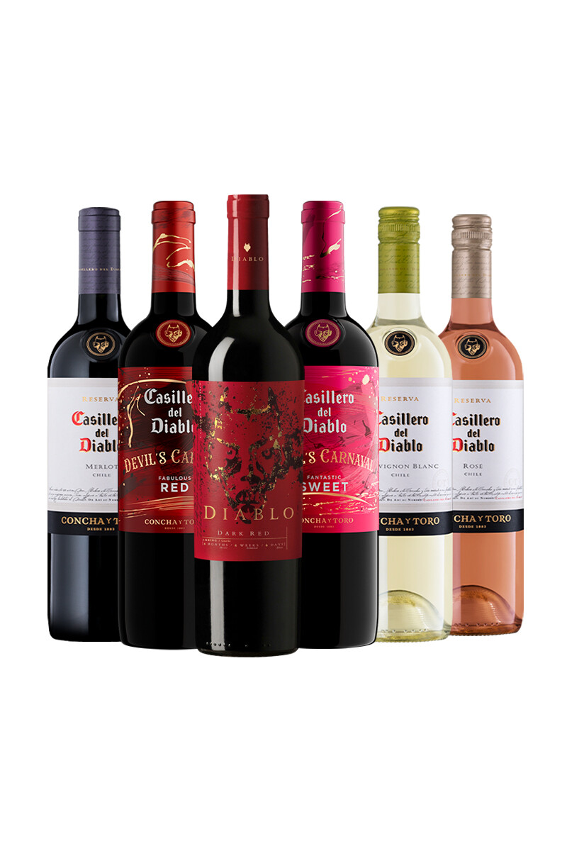 Pack Selección Hallowine Mix x6 de Casillero del Diablo 