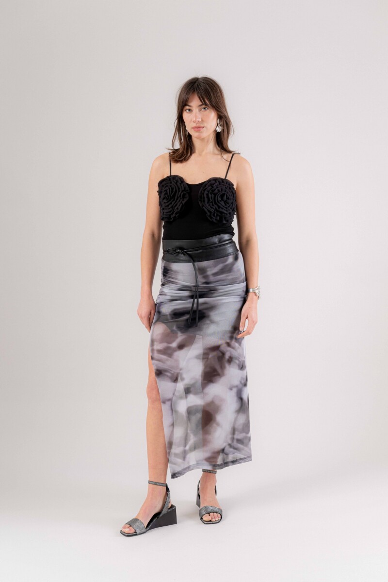 Falda France - GRIS 