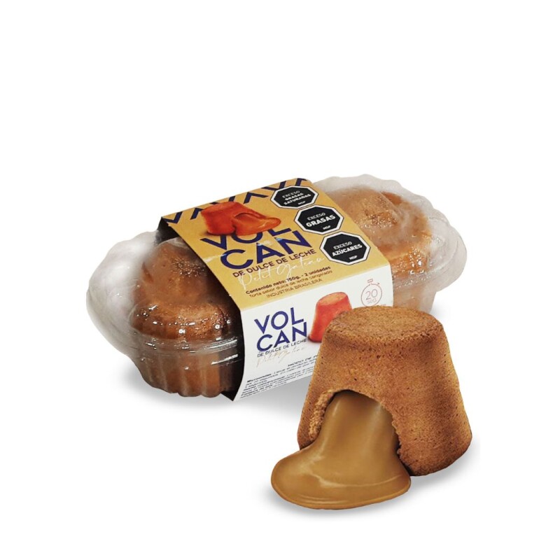 VOLCAN DE DULCE DE LECHE X2 VOLCAN DE DULCE DE LECHE X2