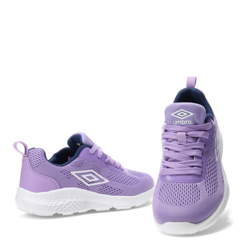 Championes Infantiles Umbro Ranger Violeta - Azul Marino - Blanco