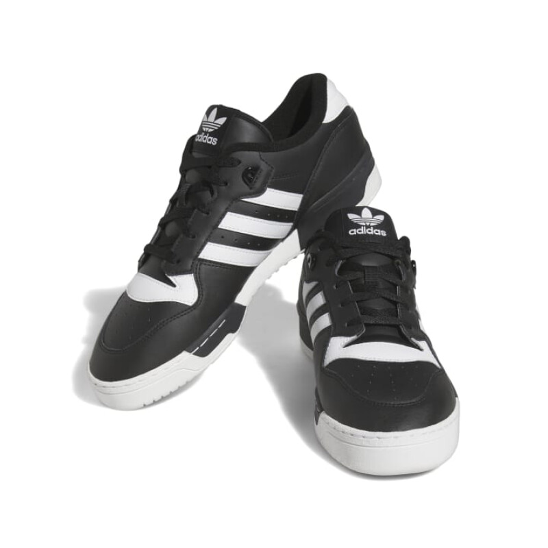 Championes Adidas Original Rivalry Low de Hombre - FZ6327 Negro-blanco