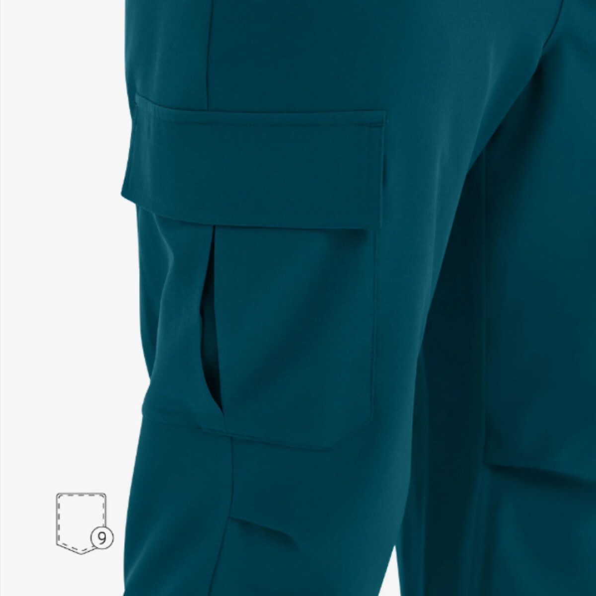 Ambo Rib unisex - Petróleo 