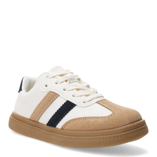 Championes de Niño Croco Kids NICANOR acordonado Beige