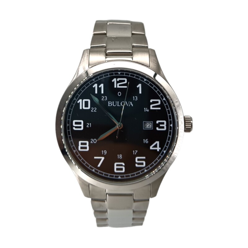 BULOVA 96B274 plateadouniforme
