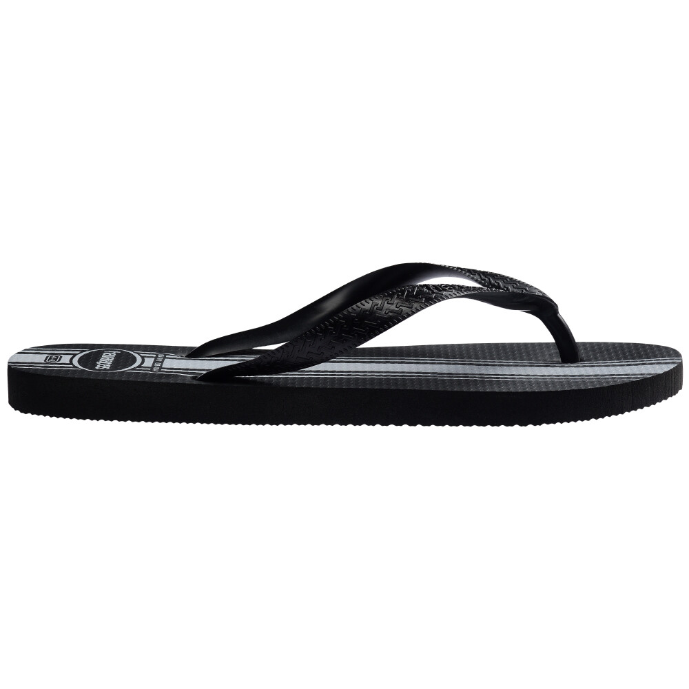 Sandalias Havaianas Color Essential Hombre Negro/Negro