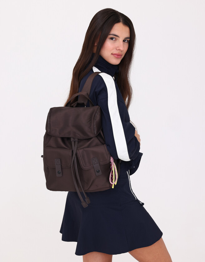 Mochilas Urbanas Mochila Deportiva Puffy Negro - Negro