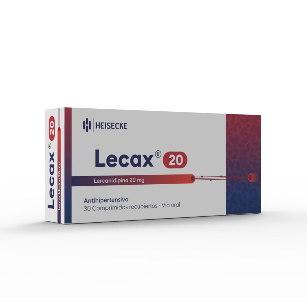 LECAX 20 MG. CJ X 30 COMP. única