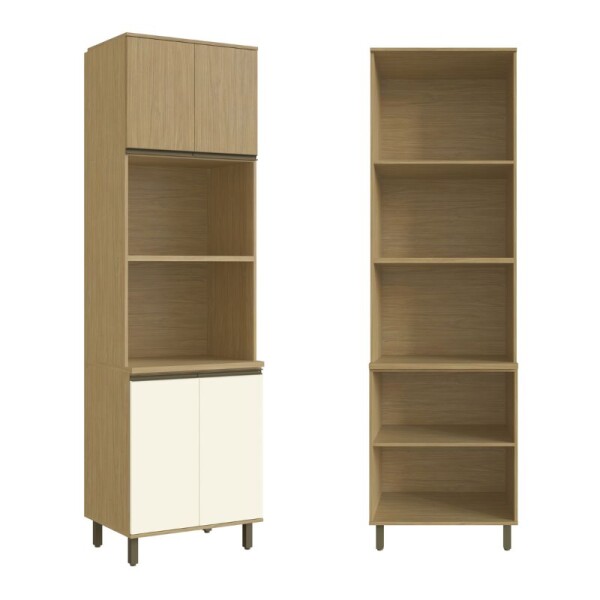 Cocina modulada 2.70 mt Louro/Freijo - Nueva Dubai Cocina modulada 2.70 mt Louro/Freijo - Nueva Dubai