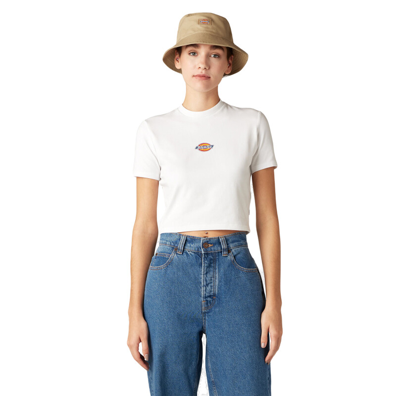 Remera Dickies Womens Maple Valley Tee - Blanco Remera Dickies Womens Maple Valley Tee - Blanco