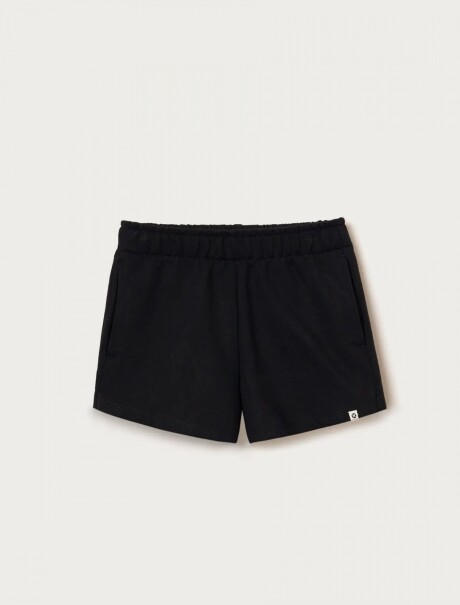 SHORT INFANTIL ESTILO RUNNING NEGRO