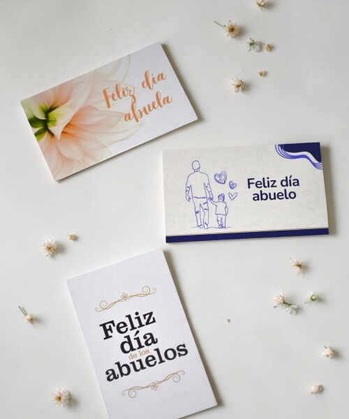 Tarjeta 5,5 x 9 cm - DÍA DE LOS ABUELOS Tarjeta 5,5 x 9 cm - DÍA DE LOS ABUELOS