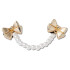 Pearl and Bow Chain Multicolor