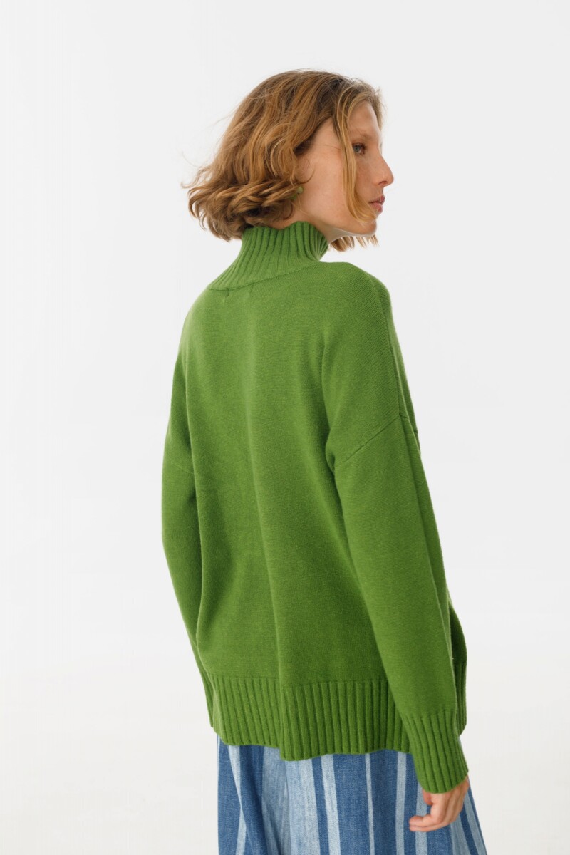 Sweater Cactus Verde Pistacho