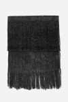 Pashmina party con argolla negro