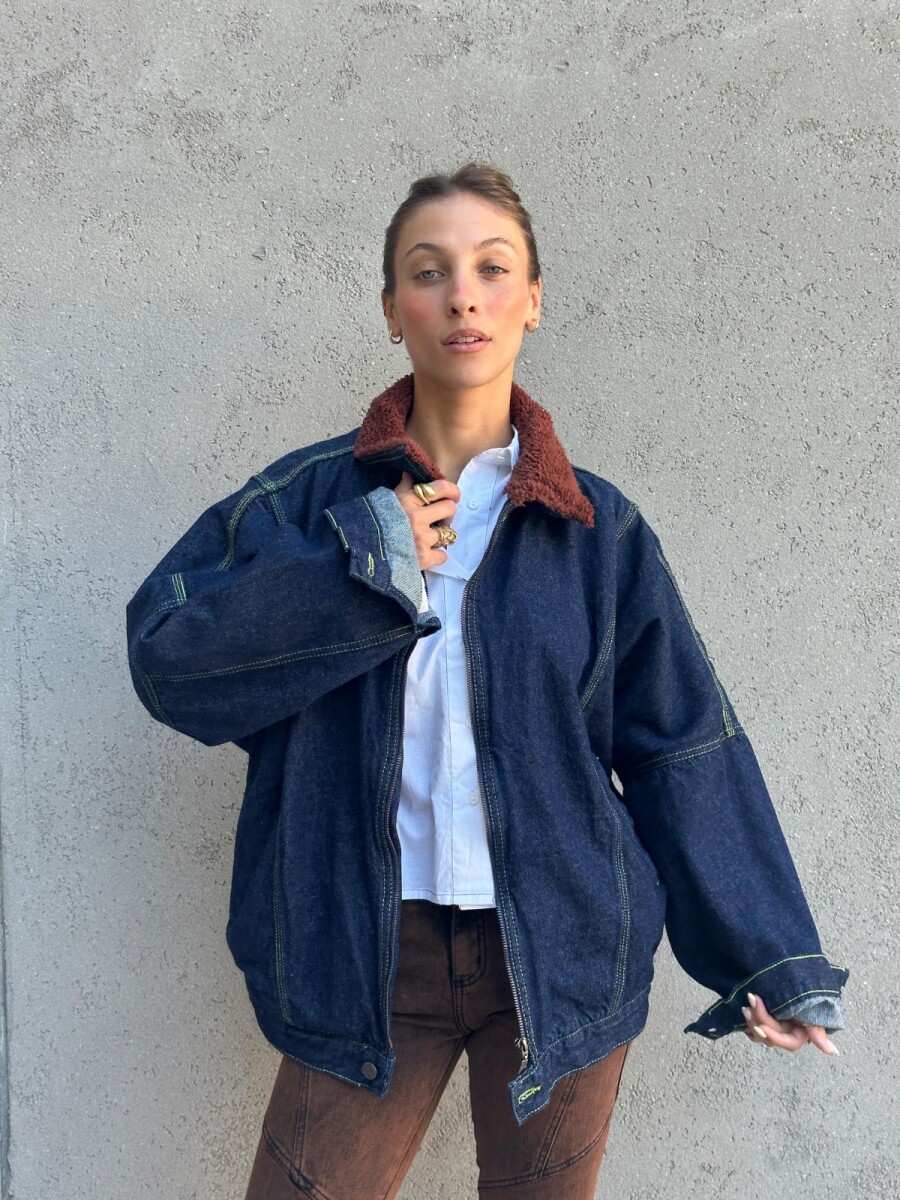 Campera Nieve - Azul 