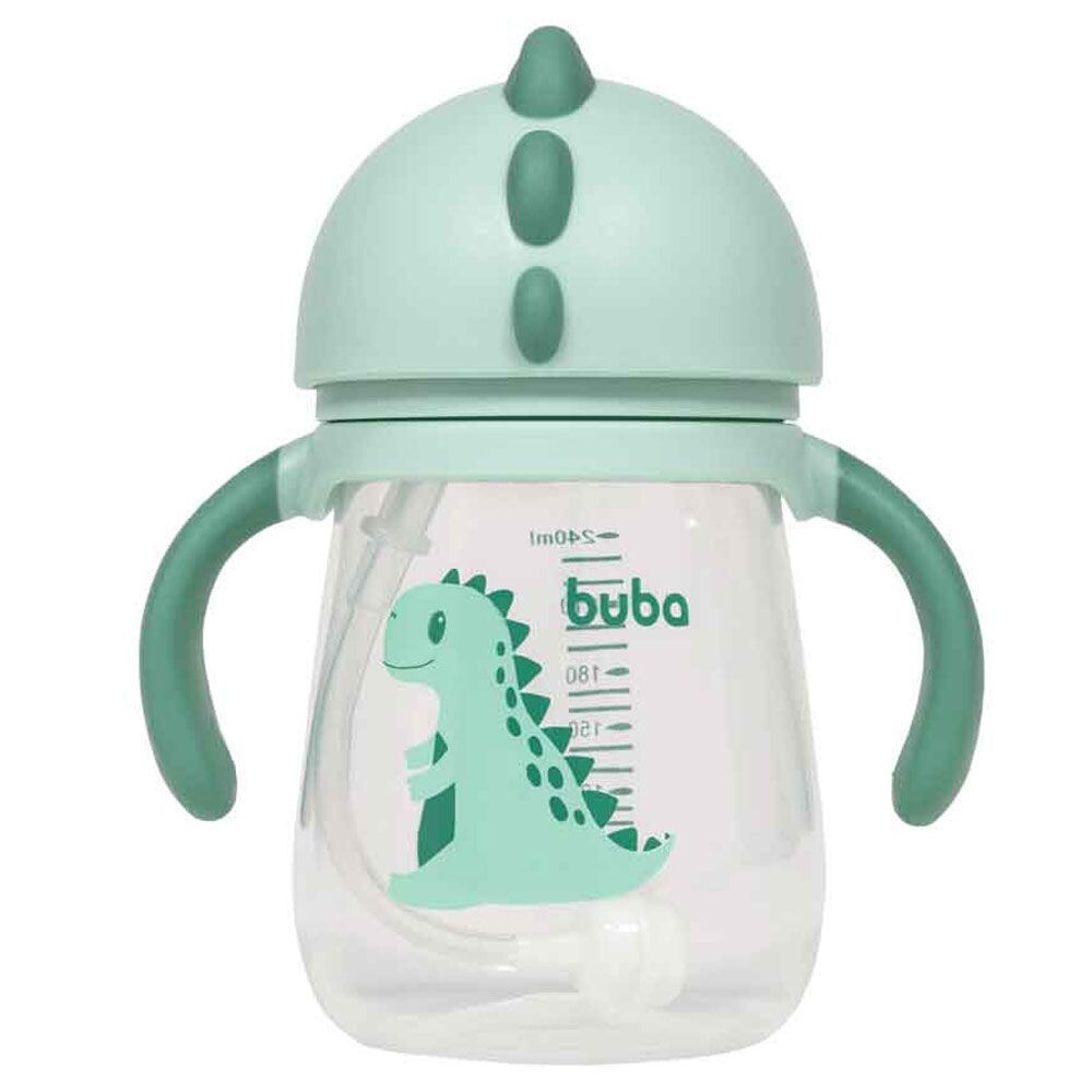 Vaso BUBA anticolico sorbito DINO Dino verde clasico