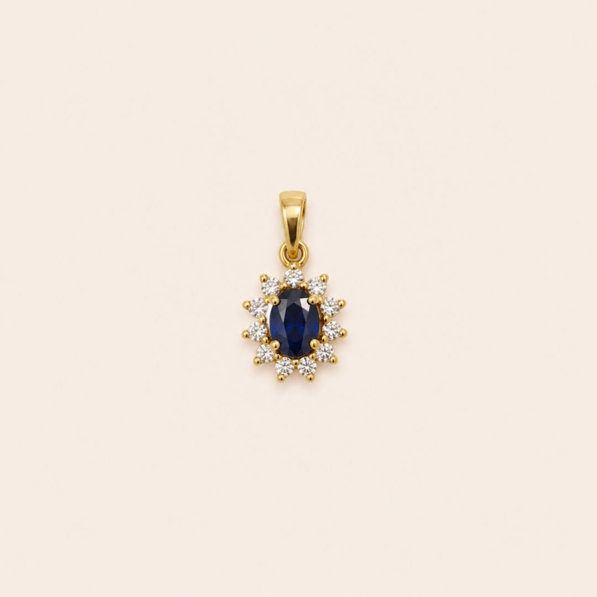 Colgante Lady Di - Oro 18k 