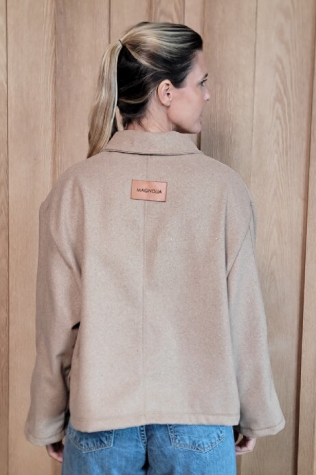 Chaqueta Manhattan Paño Beige